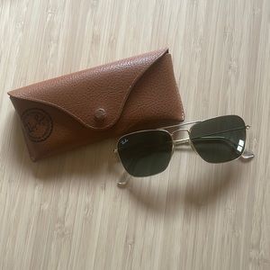 Gold Caravan sunglasses
